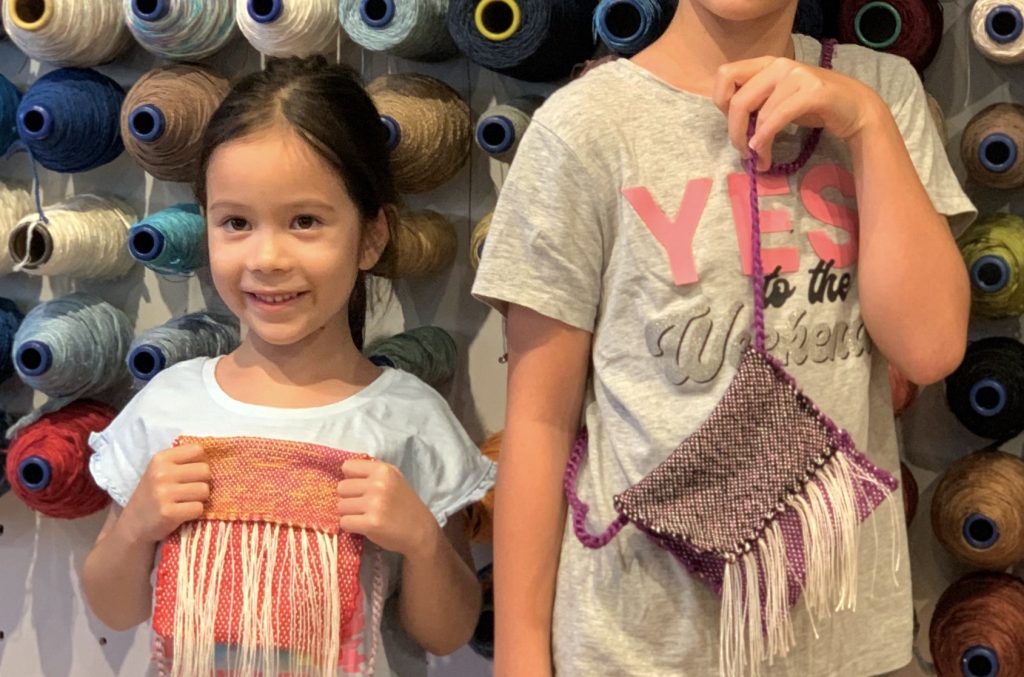 Mini Bag Weaving Workshop for Kids